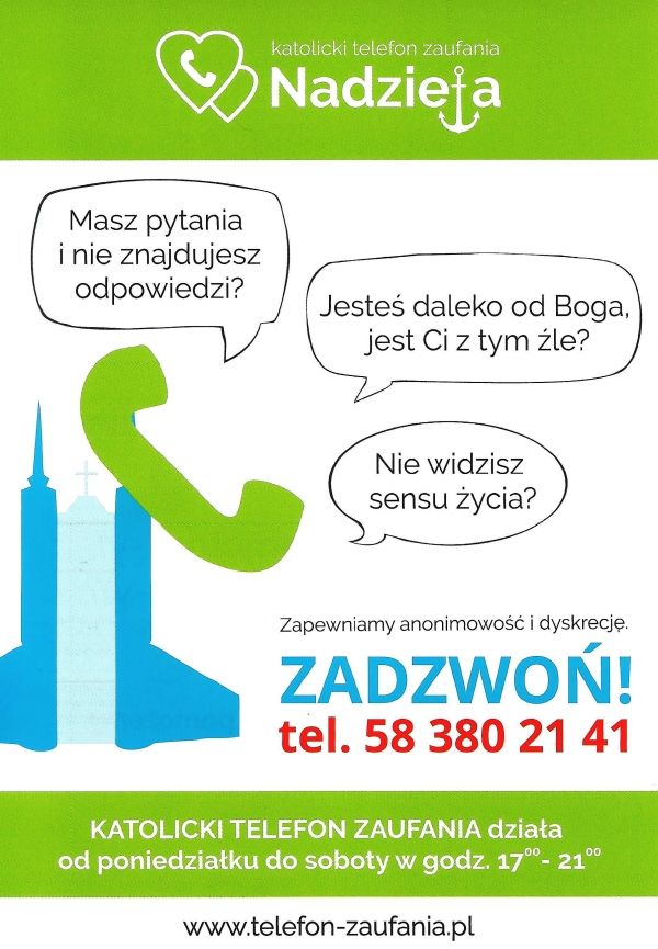 KATOLICKI  TELEFON  ZAUFANIA